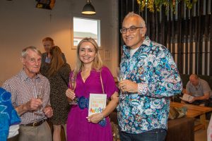 People smiling at the camera